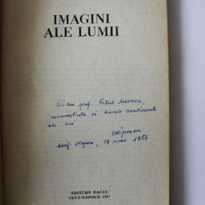 Cornel Capusan - Imagini ale lumii (cu autograf)