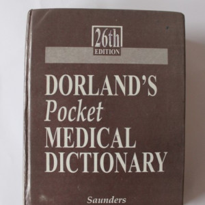 Dorland's Pocket Medical Dictionary (editie hardcover, in limba engleza)