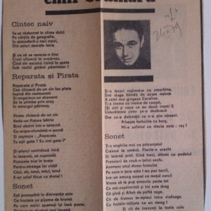 Emil Brumaru - 4 poezii publicate in revista