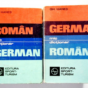 Gheorghina Hanes - Mic dictionar roman-german, german-roman (2 vol.)
