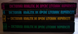 Ion Pop (coord.) - Dictionar analitic de opere literare romanesti (4 vol., cu autograf)