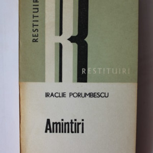 Iraclie Porumbescu - Amintiri