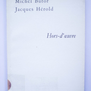 Michel Butor, Jacques Herold - Hors d`oeuvre
