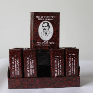 Mihai Eminescu - Scrieri esentiale (5 vol. in caseta speciala, format liliput, hardcover)
