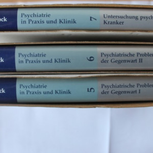Psychiatrie in Praxis und Klinik (editie hardcover in limba germana, vol. 5, 6, 7 - volume in casete speciale)