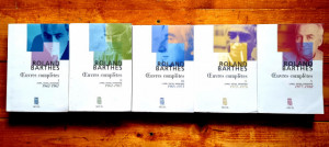 Roland Barthes - Oeuvres completes I-V (Livres, textes, entretiens) (5 vol.)