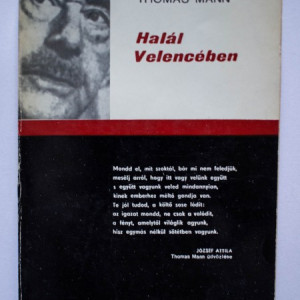Thomas Mann - Halal Velenceben (editie limba maghiara)