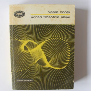 Vasile Conta - Scrieri filosofice alese