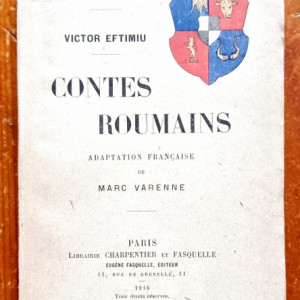 Victor Eftimiu - Contes Roumains (editie in limba franceza)