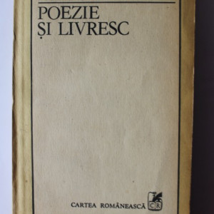 Al. Cistelecan - Poezie si livresc (volum de debut)