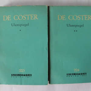 Charles de Coster - Ulenspiegel (2 vol.)