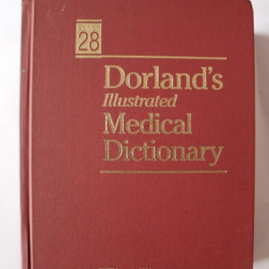 Dorland's Illustrated Medical Dictionary (editie hardcover, in limba engleza)