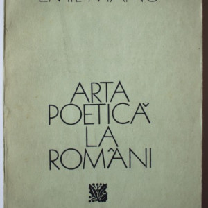 Emil Manu - Arta poetica la romani