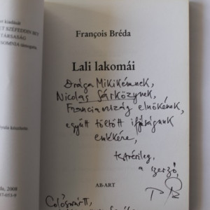 Francois Breda - Lali lakomai (editie in limba maghiara, cu autograf)