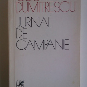 Geo Dumitrescu - Jurnal de campanie