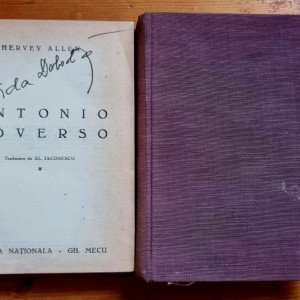 Hervey Allen - Antonio Adverso (2 vol., editie hardcover, interbelica, frumos relegata)