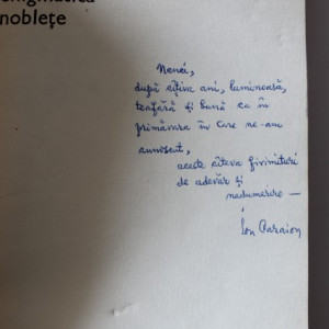 Ion Caraion - Enigmatica noblete (cu autograf)
