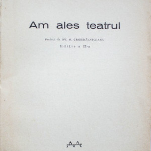 Maria Filotti - Am ales teatrul