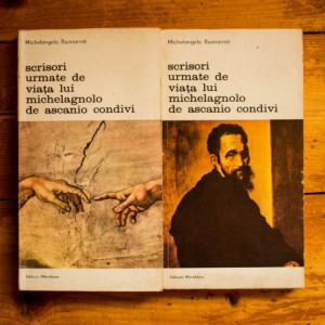 Michelangelo Buonarroti - Scrisori urmate de Viata lui Michelangelo de Ascanio Condivi (2 vol.)