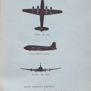 Ministerul Fortelor Armate ale R.P.R., Marele Stat Major - Album cu siluete si date tehnico-tactice ale avioanelor militare din unele tari imperialiste
