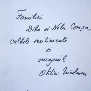 Otilia Nicolescu - Camasile vietii (cu autograf)