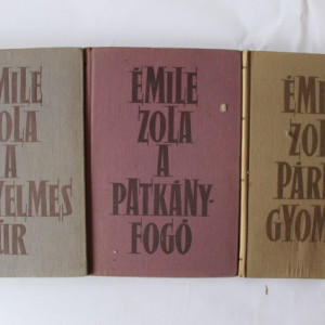 Pachet Emile Zola - A fold. Mouret abbe vetke. A kegyelmes ur. A patkanyfogo. Parizs gyomra (5 vol., editie hardcover)