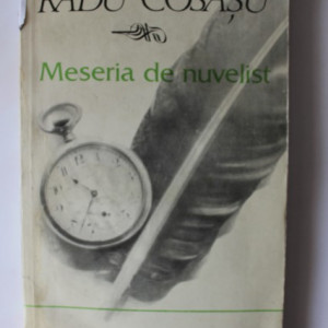 Radu Cosasu - Meseria de nuvelist