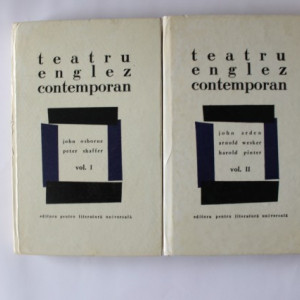 Teatru englez / francez / american / spaniol contemporan (6 vol., 25 autori, editii hardcover)