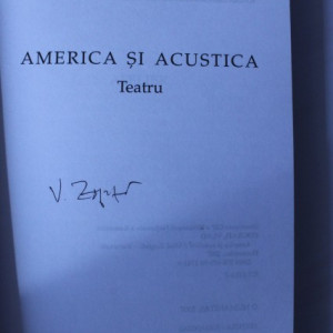 Vlad Zografi - America si acustica (cu autograf)