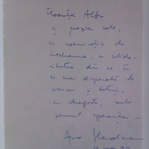 Ana Blandiana - Arhitectura valurilor (cu autograf)