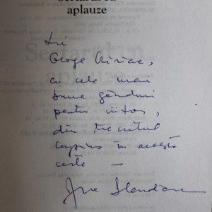 Ana Blandiana - Sertarul cu aplauze (cu autograf)