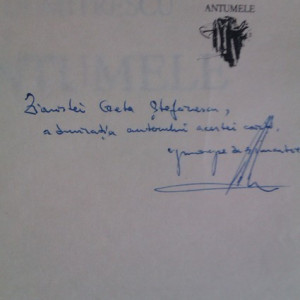 Aurelian Titu Dumitrescu - Antumele (cu autograf)