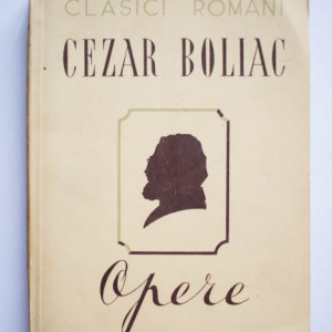 Cezar Boliac - Opere