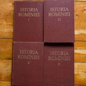 Colectiv autori - Istoria Romaniei (4 vol., editie hardcover)