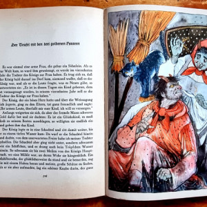 Die Kinder-und Hausmarchen der Bruder Grimm (4 vol., editie hardcover)