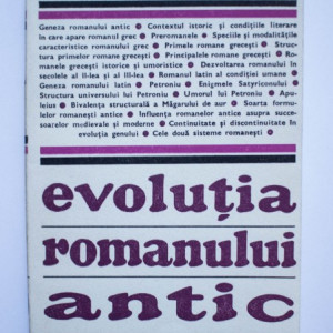 Eugen Cizek - Evolutia romanului antic