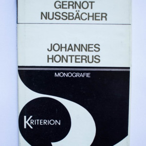 Gernot Nussbacher - Johannes Honterus (monografie) (editie hardcover)