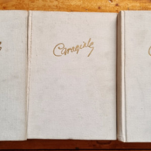 I. L. Caragiale - Opere I-III (Teatru. Momente, schite, notite critice. Nuvele, povestiri, amintiri, versuri, parodii, varia) (3 vol., editie hardcover)
