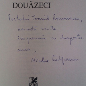 Nicolae Prelipceanu - Un civil in secolul douazeci (cu autograf)