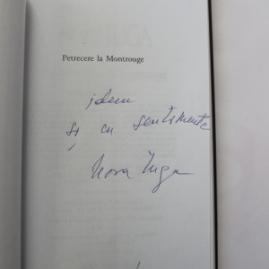 Nora Iuga - Petrecere la Montrouge (cu autograf)