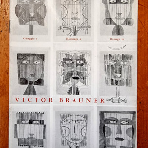 Omaggio a / Hommage a / Homage to Victor Brauner (catalogo mostra / catalogue d`exposition / exhibition catalog, Galleria Schwarz, Milano)