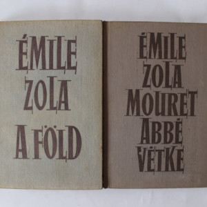Pachet Emile Zola - A fold. Mouret abbe vetke. A kegyelmes ur. A patkanyfogo. Parizs gyomra (5 vol., editie hardcover)