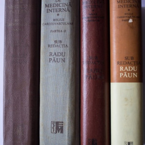 Radu Paun - Tratat de medicina interna. Bolile cardiovasculare (4 vol., editie hardcover)