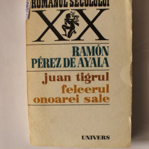 Ramon Perez de Ayala - Juan tigrul. Felcerul onoarei sale