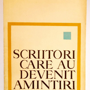 Virgil Carianopol - Scriitori care au devenit amintiri
