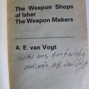 A.E. Van Vogt - The weapon shops of isher & The weapon makers (cu autograf)