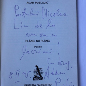 Adam Puslojic - Plang, nu plang (cu autograf)