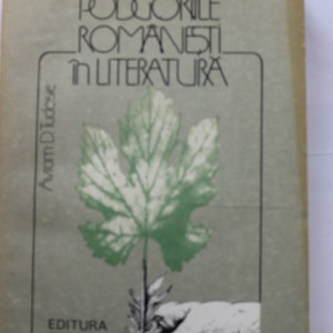 Avram D. Tudosie - Podgoriile romanesti in literatura