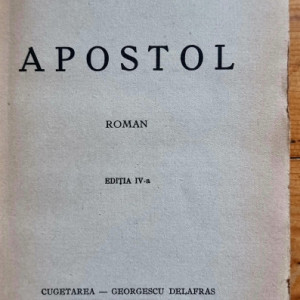 Cezar Petrescu - Apostol (editie interbelica)