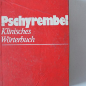 Colectiv autori - Pschyrembel Klinisches Worterbuch (editie in limba germana, hardcover)